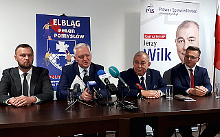 Jarosław Gowin poparł Jerzego Wilka w wyborach na prezydenta Elbląga
